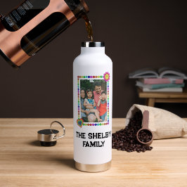 Custom Branded Roze Geel Blauw Persoonlijk Waterfles