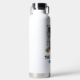 Custom Branded Roze Geel Blauw Persoonlijk Waterfles