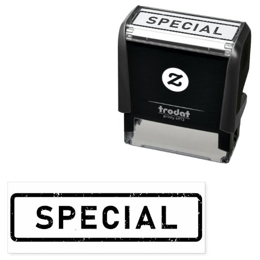 Custom Branded SPECIAL | Basic Kantoor of Business Zelfinktende Stempel (In situ)