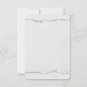 Custom Branded Valentijnsdag Flat Dank u kaart (Achterkant)