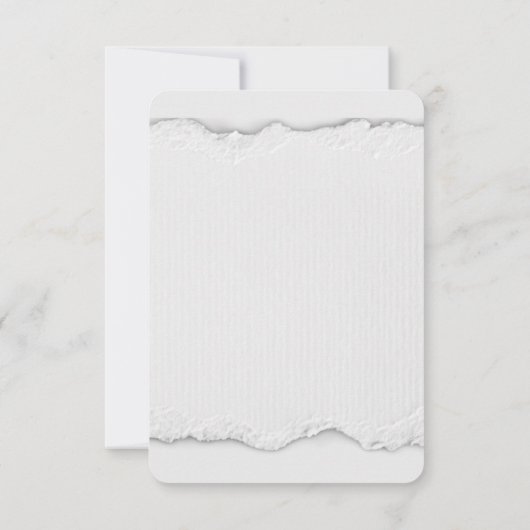 Custom Branded Valentijnsdag Flat Dank u kaart (Achterkant)