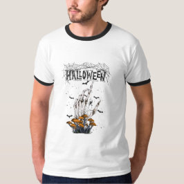 Custom Branded Wit Modern Halloween T-shirt