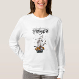 Custom Branded Wit Modern Halloween T-shirt