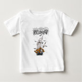 Custom Branded Wit Modern Halloween T-shirt (Voorkant)