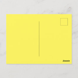 Custom Branded Yellow Afbeelding-Perfect Standaard Briefkaart
