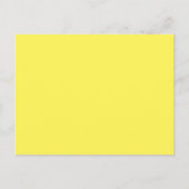 Custom Branded Yellow Afbeelding-Perfect Standaard Briefkaart (Voorkant)