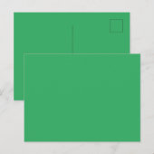 Custom Branded Zee Groen Afbeelding-Perfect Standa Briefkaart (Voorkant / Achterkant)