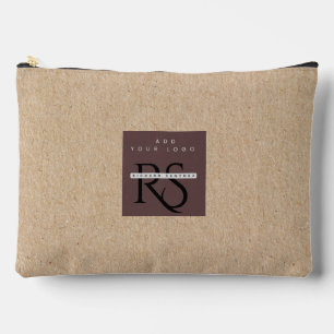 Custom Branding Natuurlijke houttextuur Modern Etui