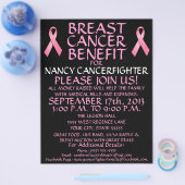 Custom Breast Cancer Benefit Flyer (Enkel)