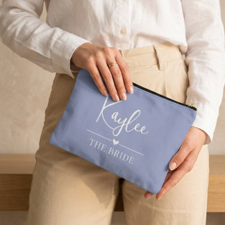 Custom Bridal Shower Favor Pouch, Future Mrs Gift Etui