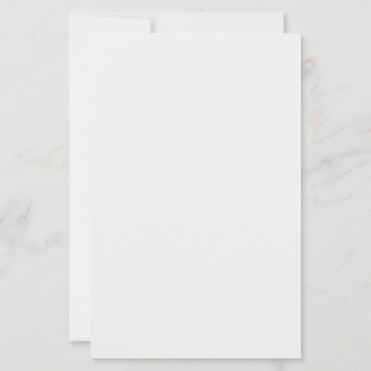 Custom Bridal Shower Notes or Party Game Card (Achterkant)