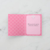 Custom Bridal Shower Thank You Bedankkaart (Binnen)