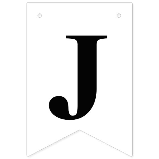 CUSTOM BRIDE + BRUIDEGOM INITIALEN MET TROUWDATUM VLAGGETJES (Derde vlag)