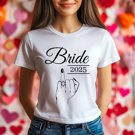 Custom Bride Shirt - Funny Bachelorette Party T-sh