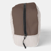 Custom Bridesmaid Striped Cosmetic Bag Toilettasje (Rechts)