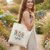 Custom bridesmaid tote bags. wedding tote bag