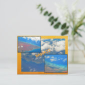 CUSTOM BRIEFKAARTEN - HAWAII COLLAGE# 18 (Staand voorkant)