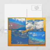 CUSTOM BRIEFKAARTEN - HAWAII COLLAGE# 18 (Voorkant / Achterkant)