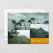 CUSTOM BRIEFKAARTEN - HAWAII COLLAGE# 24 (Voorkant / Achterkant)