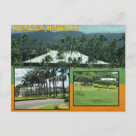 CUSTOM BRIEFKAARTEN - HAWAII COLLAGE# 26 (Voorkant)