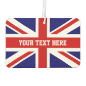 Custom Britse Unie Jack vlag auto luchtverfrisser (Achterkant)
