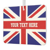 Custom Britse Unie Jack vlag auto luchtverfrisser (Links)