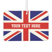 Custom Britse Unie Jack vlag auto luchtverfrisser (Voorkant)