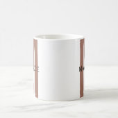 Custom Brown Monogram Mug Gift for Aunts & Women Koffiemok (Center)