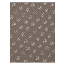 Custom Brown Restaurant Trade Show Logo Business Tafelkleed