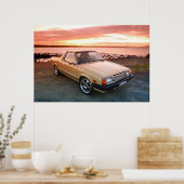 Custom Brumby Poster (Keuken)