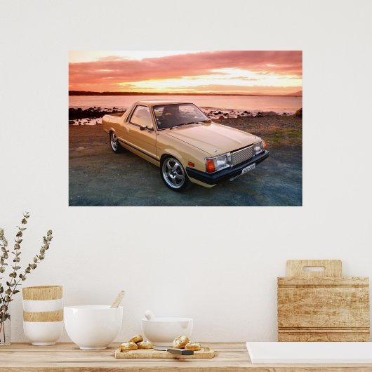 Custom Brumby Poster (Keuken)