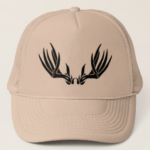 Custom Buck Antler Trucker Pet