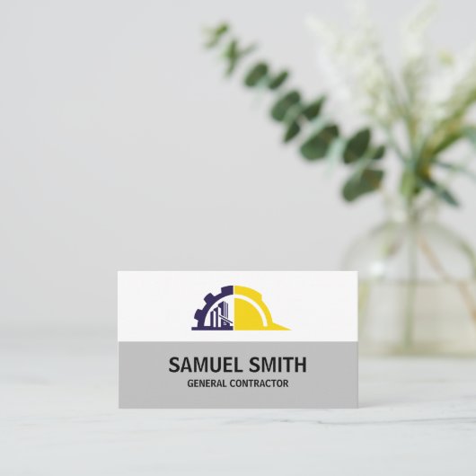 Custom Building Dak Professionele Bouw Visitekaartje (Staand voorkant)