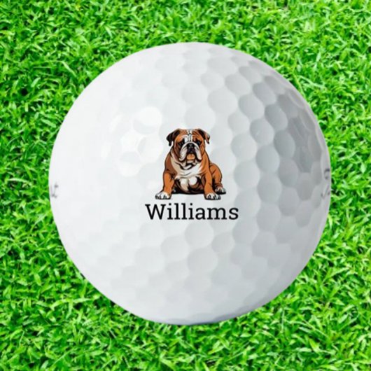  Custom Bulldog   Golfballen