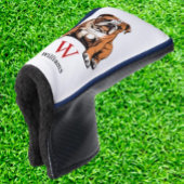  Custom Bulldog Putter   Golfheadcover