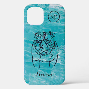 Custom Bulldogs Lover's Apple iPhone 12 Hoesje