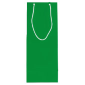 Custom Buon Natale Italiaans Vrolijk Kerstfeest Wijn Cadeautas (Achterkant)