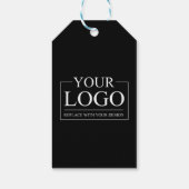 Custom Business ADD LOGO Company Professional Cadeaulabel (Achterkant)