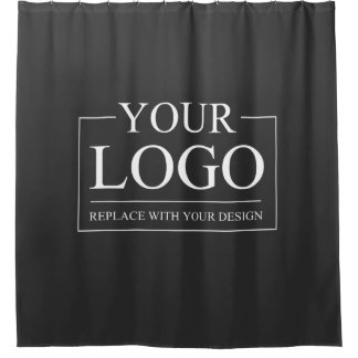 Custom Business ADD LOGO Company Professional Douchegordijn