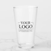Custom Business ADD LOGO Company Professional Glas (Voorkant)