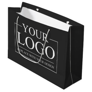 Custom Business ADD LOGO Company Professional Groot Cadeauzakje