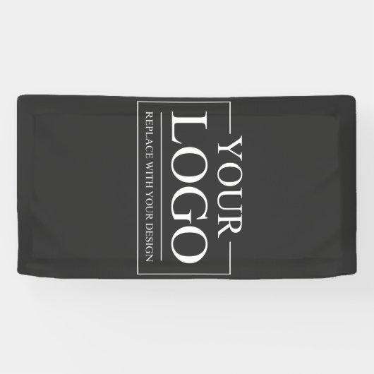 Custom Business ADD LOGO Company Professional Spandoek (Horizontaal)