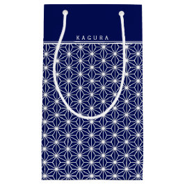 Custom Business Bag|Japans KIMON Patroon ASANOHA Klein Cadeauzakje
