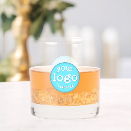 Custom Business Bar Pub Club Team Logo Branded Whisky Glas