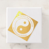 Custom Business bedankt Yin Yang Bedankjes Labels (Met doos)
