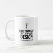 Custom Business Blank Company Branded Koffiemok (Links)