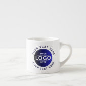 Custom Business Brand Logo Espresso Kop (Rechts)