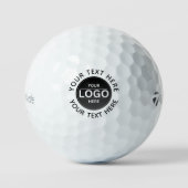 Custom Business Brand Logo Golfballen (Voorkant)