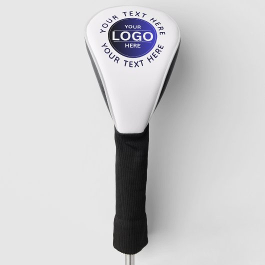 Custom Business Brand Logo Golfheadcover (Voorkant)
