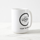 Custom Business Brand Logo Koffiemok (Voorkant rechts)